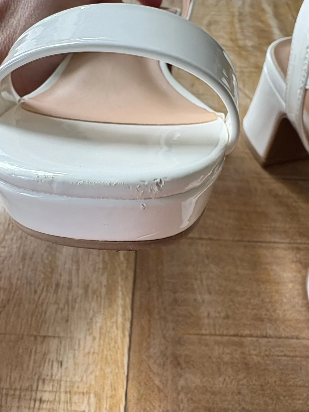 Soda White Patent Dress Shoes Size 13M